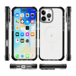 アクリルMagsafe磁気耐衝撃電話ケース、iPhone 17e / 16e用、iPhone 17 Pro Max用、iPhone 17 Pro用、iPhone 17用、iPhone Air用