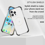 アクリルMagsafe磁気耐衝撃電話ケース、iPhone 16 Pro Max用、iPhone 16 Pro用、iPhone 16 Plus用、iPhone 16用、iPhone 15 Pro Max用