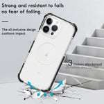 アクリルMagsafe磁気耐衝撃電話ケース、iPhone 16 Pro Max用、iPhone 16 Pro用、iPhone 16 Plus用、iPhone 16用、iPhone 15 Pro Max用