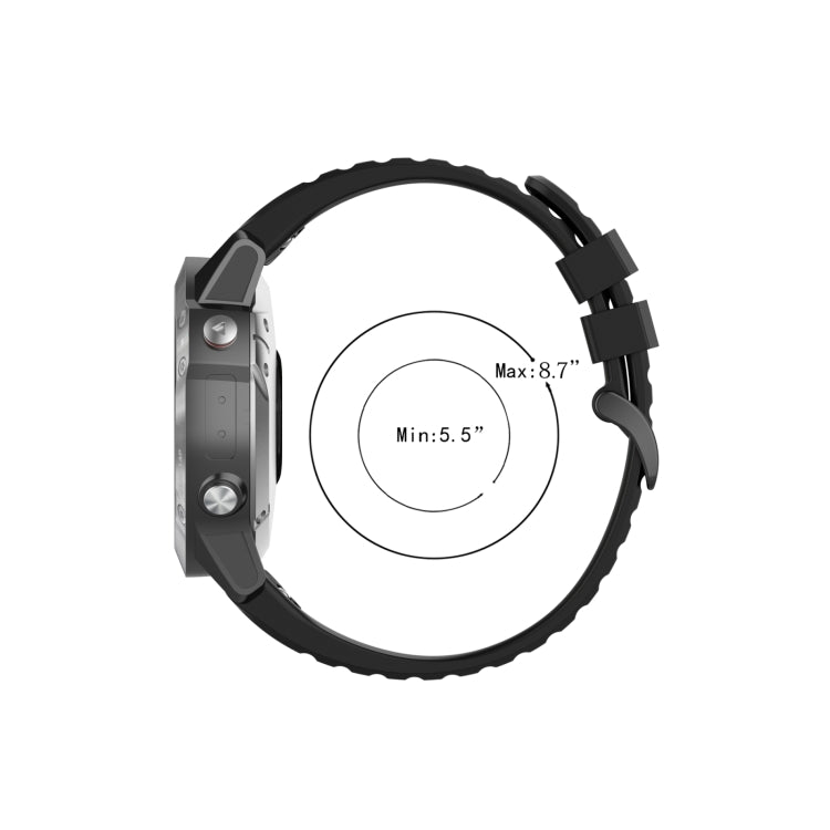 Sports Silicone Watch Band, For Garmin  Instinct 2 Solar, For Garmin Epix Pro 47mm, For Garmin Fenix 7 Pro 47mm