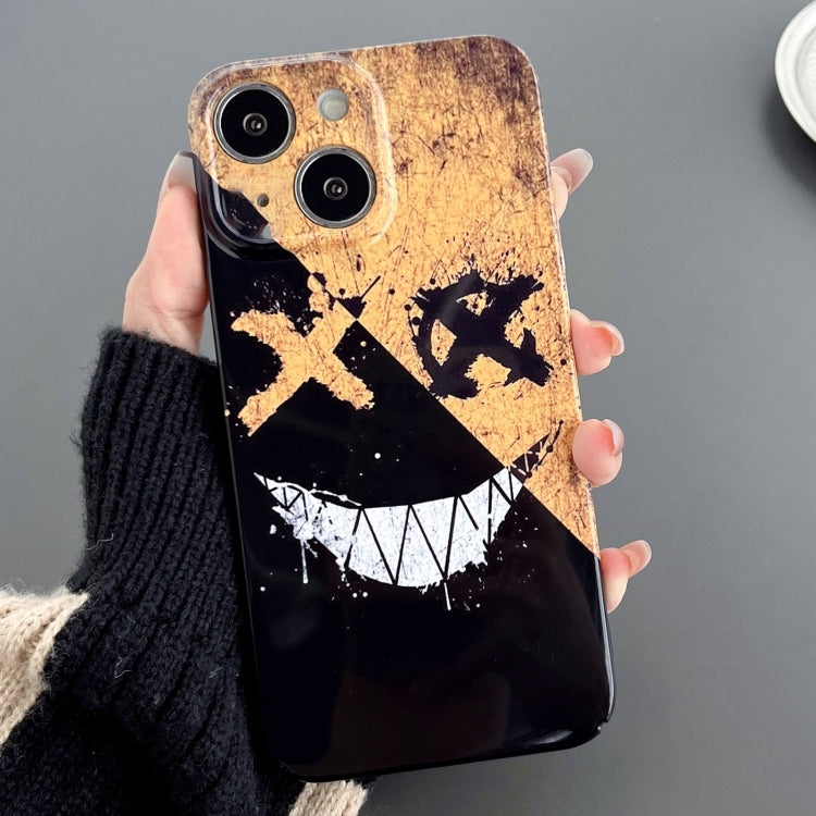 Painted Pattern Precise Hole PC Phone Case, For iPhone 14 Plus