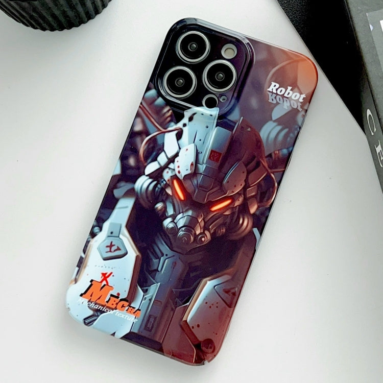 Painted Pattern Precise Hole PC Phone Case, For iPhone 13 Pro Max