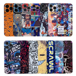 Painted Pattern Precise Hole PC Phone Case, For iPhone XS Max