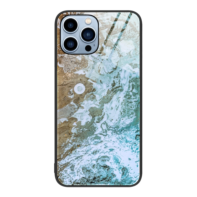大理石柄ガラス保護電話ケース、iPhone 17 Pro Max用、iPhone 17 Pro用、iPhone 17用、iPhone Air用、iPhone 15 Pro Max用、iPhone 15 Pro用