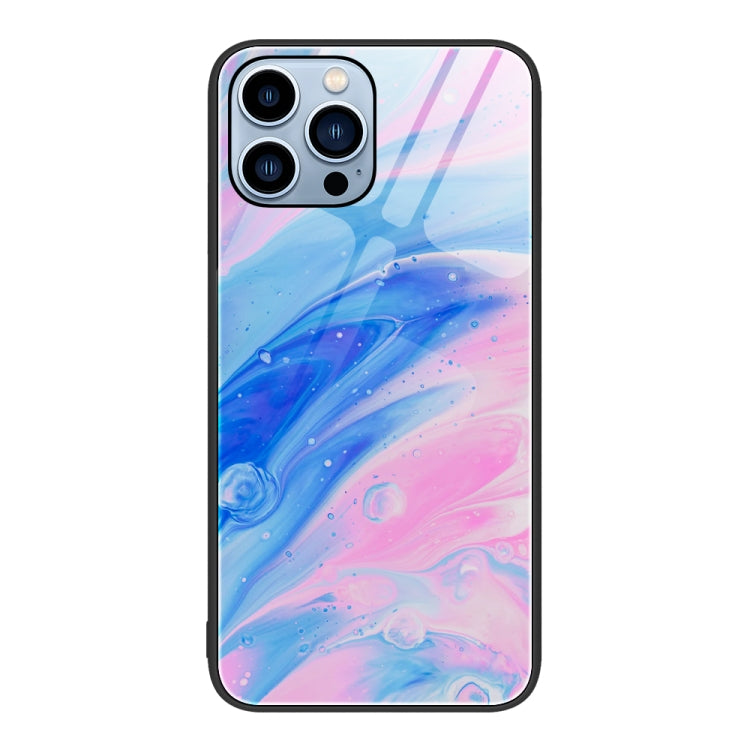 大理石柄ガラス保護電話ケース、iPhone 17 Pro Max用、iPhone 17 Pro用、iPhone 17用、iPhone Air用、iPhone 15 Pro Max用、iPhone 15 Pro用