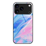 大理石柄ガラス保護電話ケース、iPhone 17 Pro Max用、iPhone 17 Pro用、iPhone 17用、iPhone Air用、iPhone 15 Pro Max用、iPhone 15 Pro用
