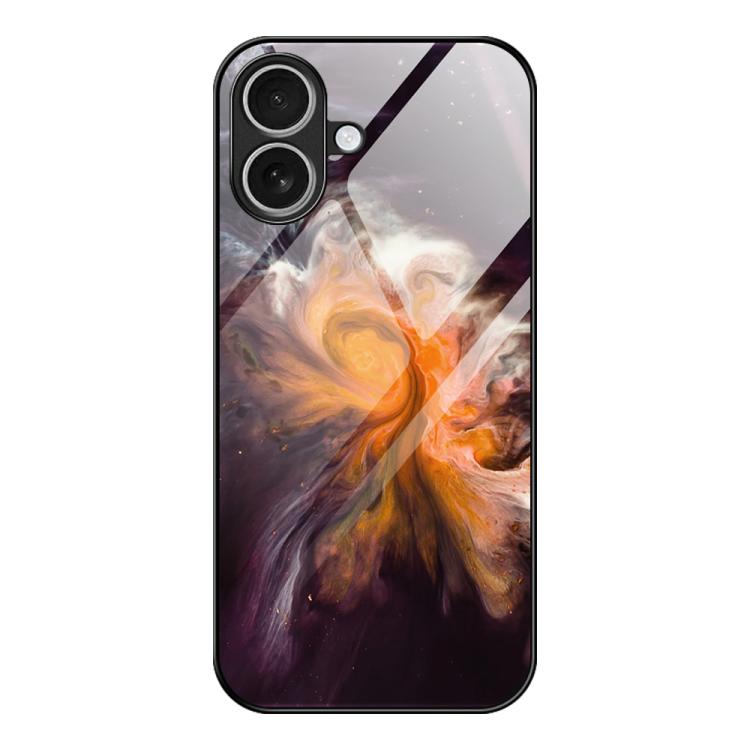 大理石柄ガラス保護電話ケース、iPhone 17 Pro Max用、iPhone 17 Pro用、iPhone 17用、iPhone Air用、iPhone 15 Pro Max用、iPhone 15 Pro用