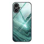 大理石柄ガラス保護電話ケース、iPhone 17 Pro Max用、iPhone 17 Pro用、iPhone 17用、iPhone Air用、iPhone 15 Pro Max用、iPhone 15 Pro用