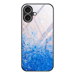 大理石柄ガラス保護電話ケース、iPhone 17 Pro Max用、iPhone 17 Pro用、iPhone 17用、iPhone Air用、iPhone 15 Pro Max用、iPhone 15 Pro用