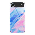 大理石柄ガラス保護電話ケース、iPhone 17 Pro Max用、iPhone 17 Pro用、iPhone 17用、iPhone Air用、iPhone 15 Pro Max用、iPhone 15 Pro用