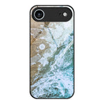 大理石柄ガラス保護電話ケース、iPhone 17 Pro Max用、iPhone 17 Pro用、iPhone 17用、iPhone Air用、iPhone 15 Pro Max用、iPhone 15 Pro用