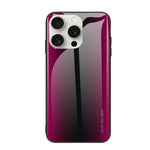 テクスチャーグラデーショングラスTPU電話ケース、iPhone 17 Pro Max用、iPhone 17 Pro用、iPhone 17用、iPhone Air用、iPhone 16 Pro Max用、iPhone 16 Pro用、iPhone 16 Plus用、iPhone 16用