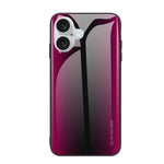 テクスチャーグラデーショングラスTPU電話ケース、iPhone 17 Pro Max用、iPhone 17 Pro用、iPhone 17用、iPhone Air用、iPhone 16 Pro Max用、iPhone 16 Pro用、iPhone 16 Plus用、iPhone 16用