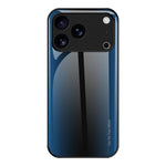 テクスチャーグラデーショングラスTPU電話ケース、iPhone 17 Pro Max用、iPhone 17 Pro用、iPhone 17用、iPhone Air用、iPhone 16 Pro Max用、iPhone 16 Pro用、iPhone 16 Plus用、iPhone 16用