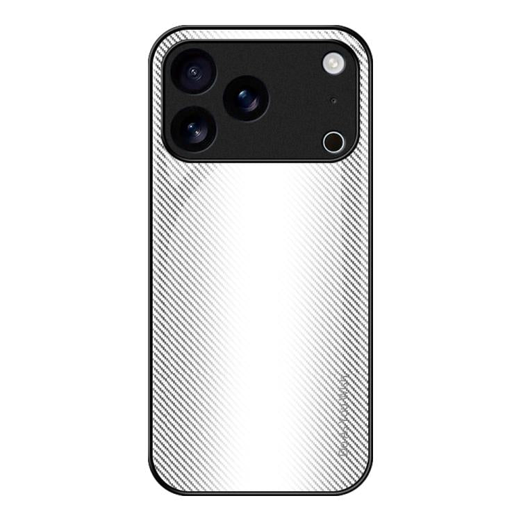 テクスチャーグラデーショングラスTPU電話ケース、iPhone 17 Pro Max用、iPhone 17 Pro用、iPhone 17用、iPhone Air用、iPhone 16 Pro Max用、iPhone 16 Pro用、iPhone 16 Plus用、iPhone 16用