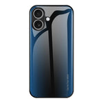 テクスチャーグラデーショングラスTPU電話ケース、iPhone 17 Pro Max用、iPhone 17 Pro用、iPhone 17用、iPhone Air用、iPhone 16 Pro Max用、iPhone 16 Pro用、iPhone 16 Plus用、iPhone 16用
