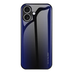 テクスチャーグラデーショングラスTPU電話ケース、iPhone 17 Pro Max用、iPhone 17 Pro用、iPhone 17用、iPhone Air用、iPhone 16 Pro Max用、iPhone 16 Pro用、iPhone 16 Plus用、iPhone 16用