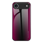 テクスチャーグラデーショングラスTPU電話ケース、iPhone 17 Pro Max用、iPhone 17 Pro用、iPhone 17用、iPhone Air用、iPhone 16 Pro Max用、iPhone 16 Pro用、iPhone 16 Plus用、iPhone 16用