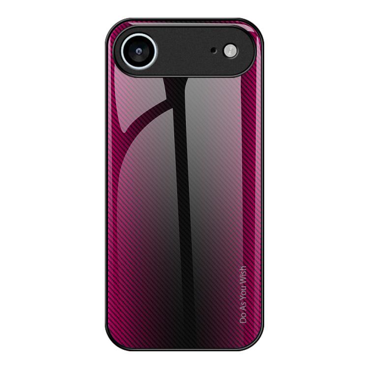 テクスチャーグラデーショングラスTPU電話ケース、iPhone 17 Pro Max用、iPhone 17 Pro用、iPhone 17用、iPhone Air用、iPhone 16 Pro Max用、iPhone 16 Pro用、iPhone 16 Plus用、iPhone 16用