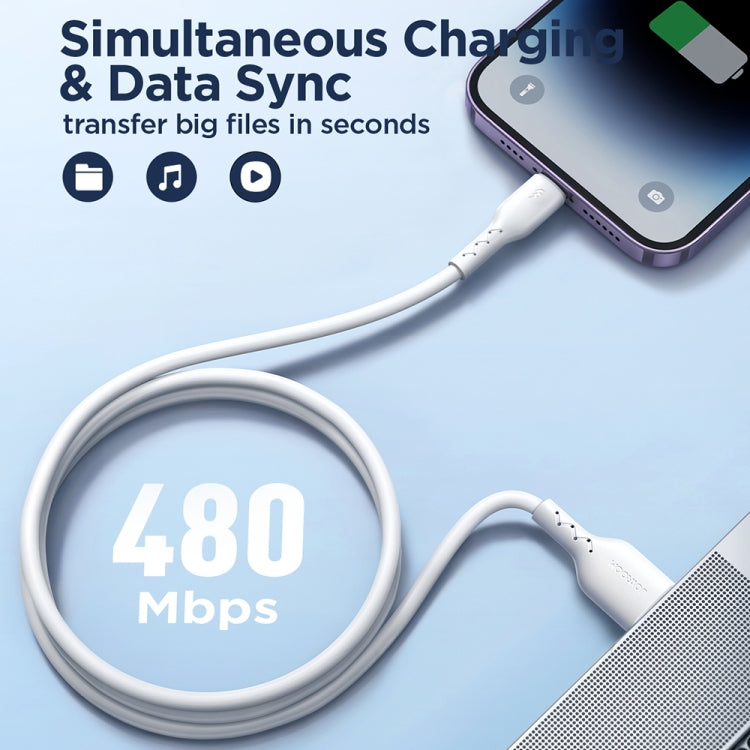 JOYROOM SA26-CL3 フラッシュチャージシリーズ 30W USB-C / Type-C から 8ピン 急速充電データケーブル、1m