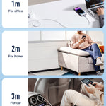 JOYROOM SA26-CL3 フラッシュチャージシリーズ 30W USB-C / Type-C から 8ピン 急速充電データケーブル、1m
