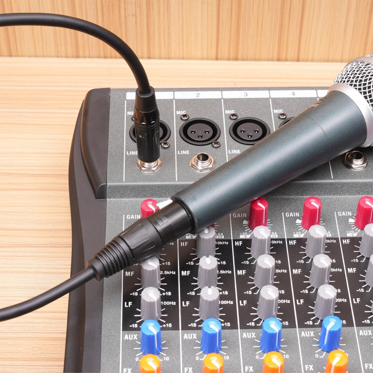 6.35mm 1/4 TRSオスからXLR 3ピンメスメイクロフォンケーブル、1m、1.8m、3m、5m、10m