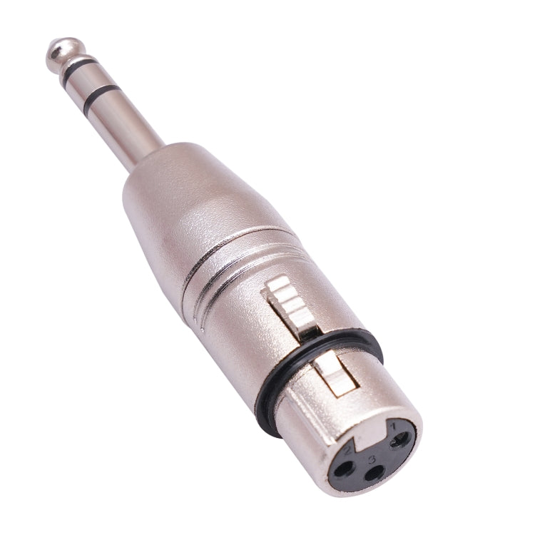 LZ1179 6.35mm 1/4 TRSオスからXLR 3ピンメスアダプター、LZ1179