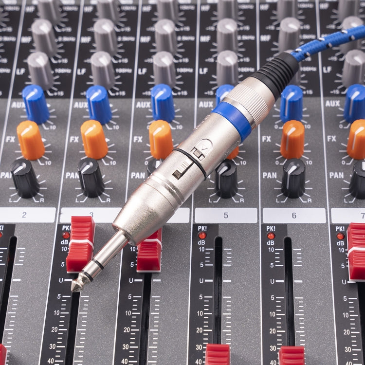 LZ1179 6.35mm 1/4 TRSオスからXLR 3ピンメスアダプター、LZ1179