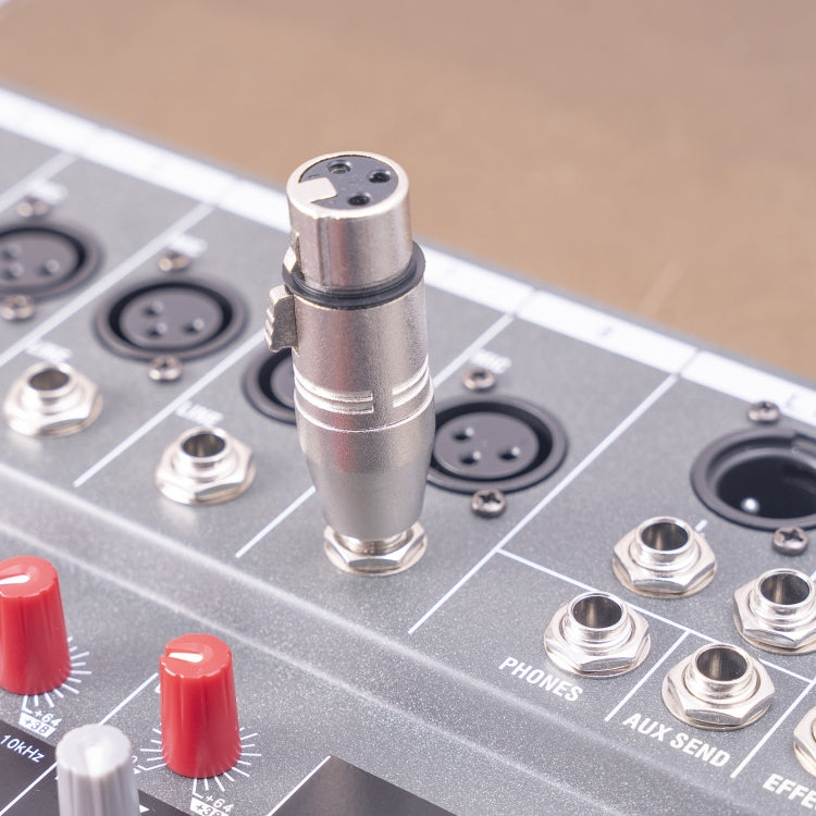 LZ1179 6.35mm 1/4 TRSオスからXLR 3ピンメスアダプター、LZ1179