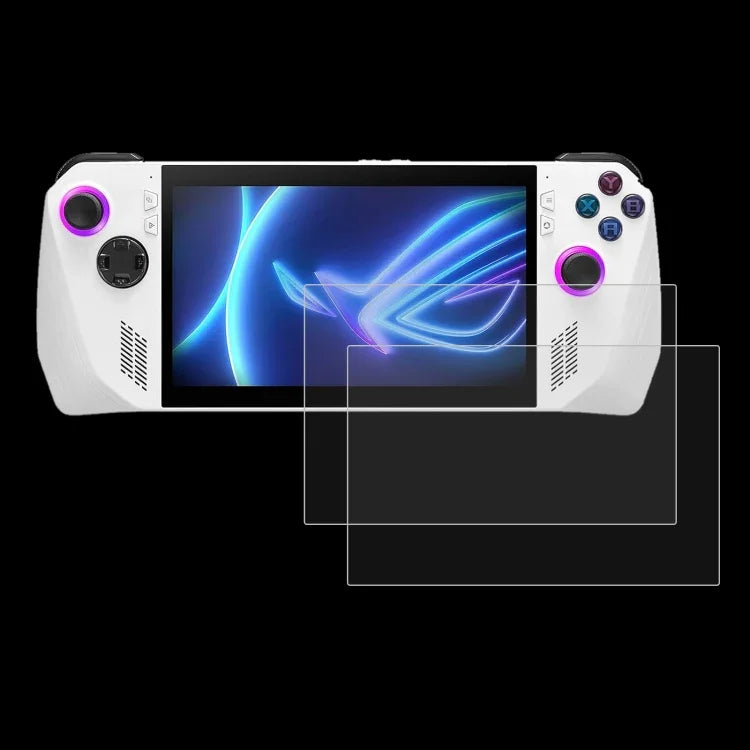 2枚セット 9H 0.3mm 爆発防止強化ガラスフィルム、ASUS Xbox Ally 7.0インチ 2025用、ASUS Rog Ally X 7.0用、ASUS ROG Ally用