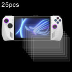 25枚セット 9H 0.3mm 爆発防止強化ガラスフィルム、ASUS Xbox Ally 7.0インチ 2025用、ASUS Rog Ally X 7.0用、ASUS ROG Ally用