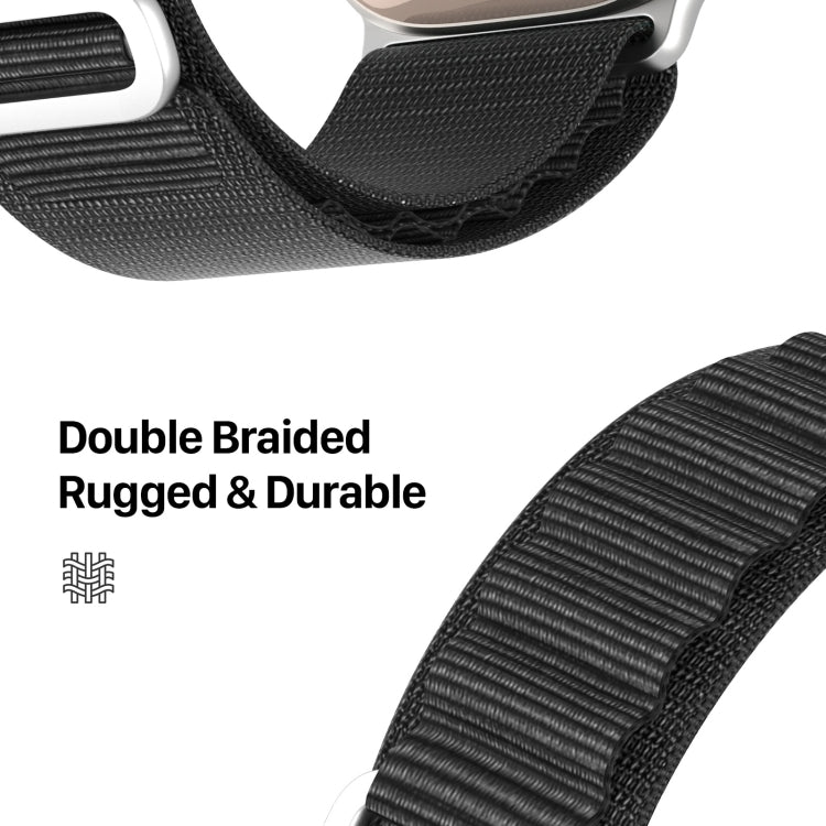DUX DUCIS GSシリーズ ナイロンループウォッチバンド Apple Watch Series 7 45mm用、Apple Watch Series 6 40mm用、Apple Watch Series 6 44mm用、Apple Watch Series 5 44mm用、Apple Watch Series 5 40mm用、Apple Watch Series 4 44mm用、Apple Watch 42mm用