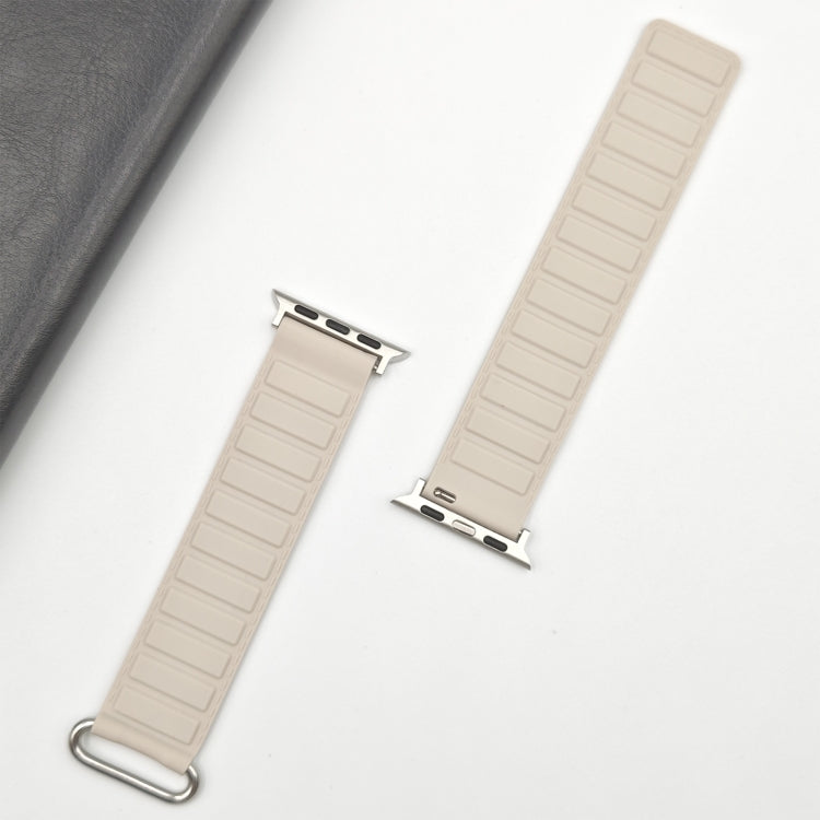 リバースバックル磁気シリコンウォッチバンド、Apple Watch SE 44mm用、Apple Watch Series 6 40mm用、Apple Watch Series 6 44mm用