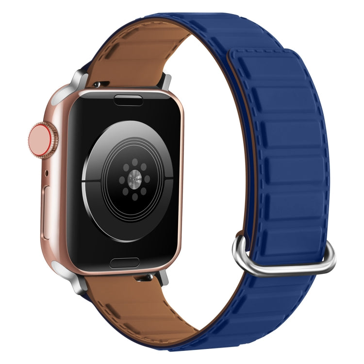 リバースバックル磁気シリコンウォッチバンド、Apple Watch SE 44mm用、Apple Watch Series 6 40mm用、Apple Watch Series 6 44mm用