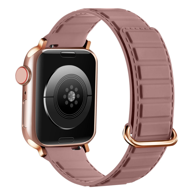 リバースバックル磁気シリコンウォッチバンド、Apple Watch SE 44mm用、Apple Watch Series 6 40mm用、Apple Watch Series 6 44mm用