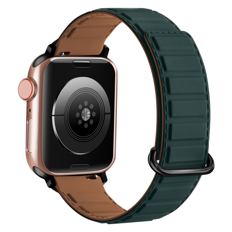 リバースバックル磁気シリコンウォッチバンド、Apple Watch SE 44mm用、Apple Watch Series 6 40mm用、Apple Watch Series 6 44mm用