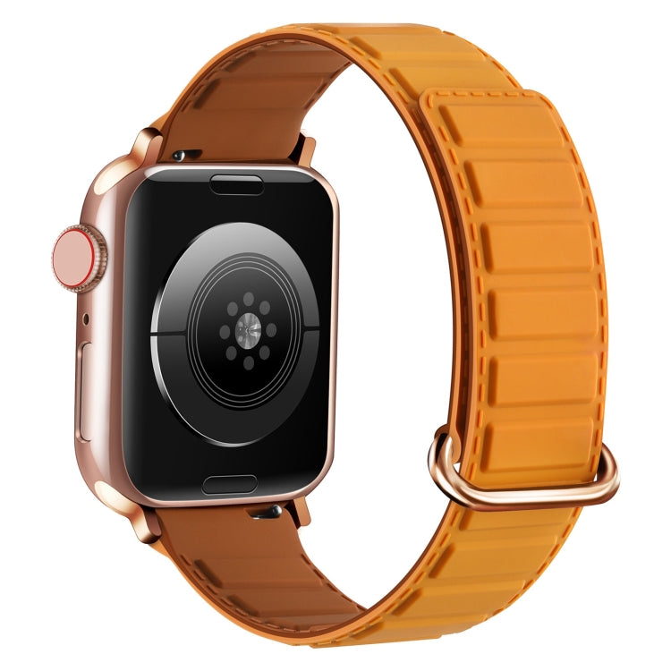 リバースバックル磁気シリコンウォッチバンド、Apple Watch SE 44mm用、Apple Watch Series 6 40mm用、Apple Watch Series 6 44mm用