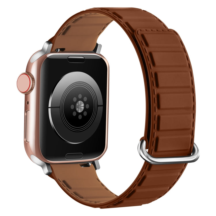 リバースバックル磁気シリコンウォッチバンド、Apple Watch Series 2 42mm用、Apple Watch Series 2 38mm用、Apple Watch 42mm用