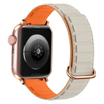 リバースバックル磁気シリコンウォッチバンド、Apple Watch Series 10 46mm用、Apple Watch Series 10 42mm用、Apple Watch SE 2023 44mm用