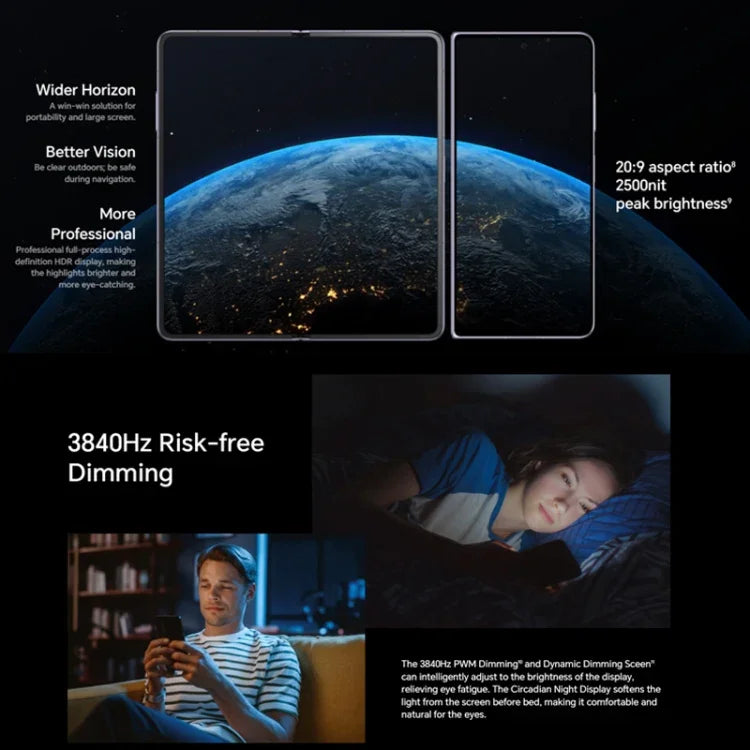 Honor Magic V2 Ultimate 5G、7.92インチ＋6.43インチ MagicOS 7.2 Snapdragon 8 Gen2 オクタコア 最大3.36GHz、ネットワーク：5G、OTG、Google Play非対応、16GB+1TB