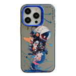 動物柄油絵シリーズ PC＋TPUスマホケース、iPhone 16 Pro Max用
