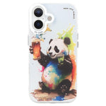 動物柄油絵シリーズ PC＋TPUスマホケース、iPhone Air用