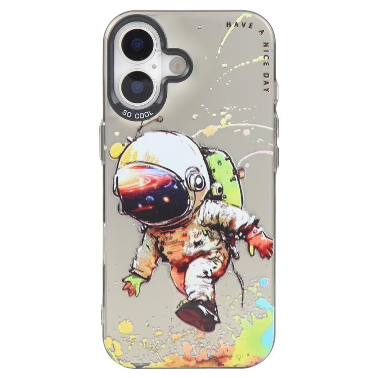 動物柄油絵シリーズ PC＋TPUスマホケース、iPhone 17用