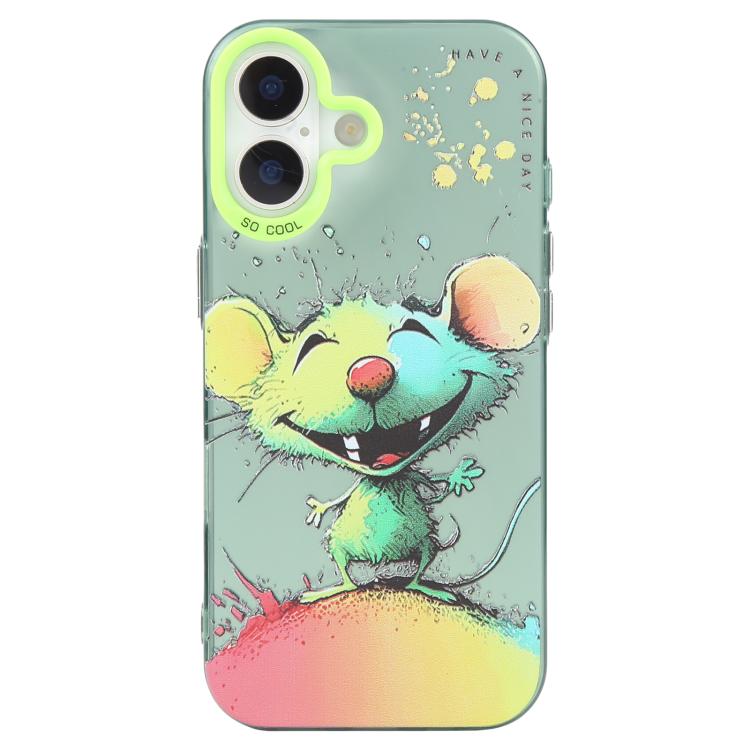動物柄油絵シリーズ PC＋TPUスマホケース、iPhone 17用