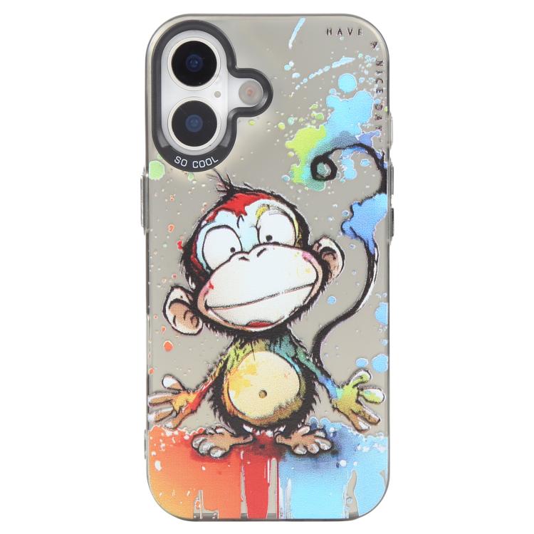 動物柄油絵シリーズ PC＋TPUスマホケース、iPhone Air用