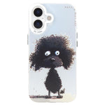 動物柄油絵シリーズ PC＋TPUスマホケース、iPhone Air用