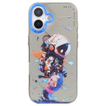 動物柄油絵シリーズ PC＋TPUスマホケース、iPhone Air用