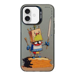 動物柄油絵シリーズ PC＋TPUスマホケース、iPhone Air用