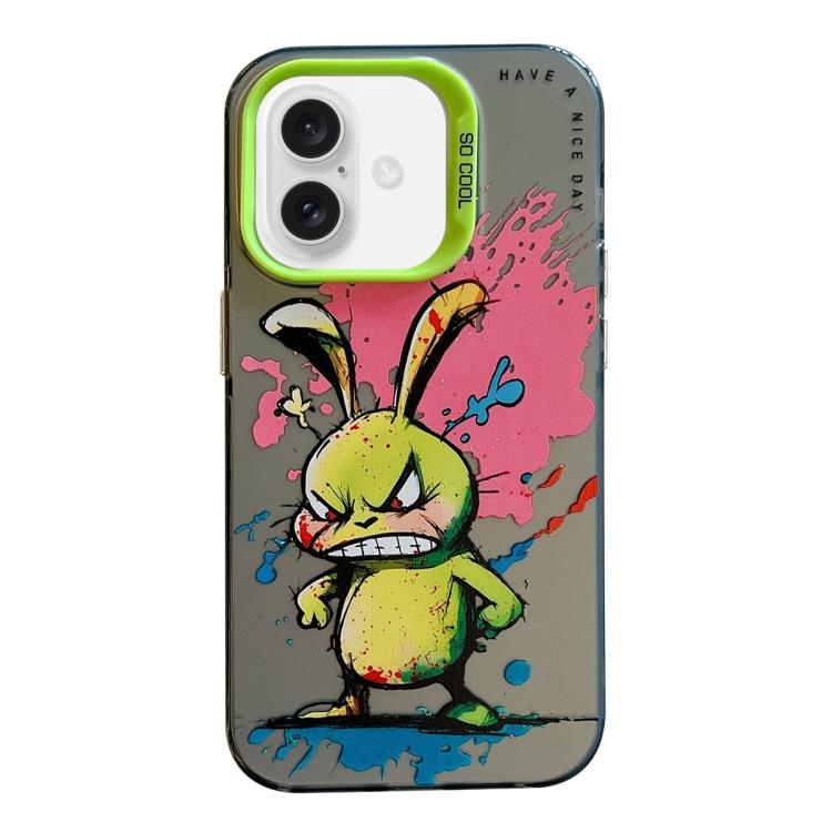 動物柄油絵シリーズ PC＋TPUスマホケース、iPhone Air用