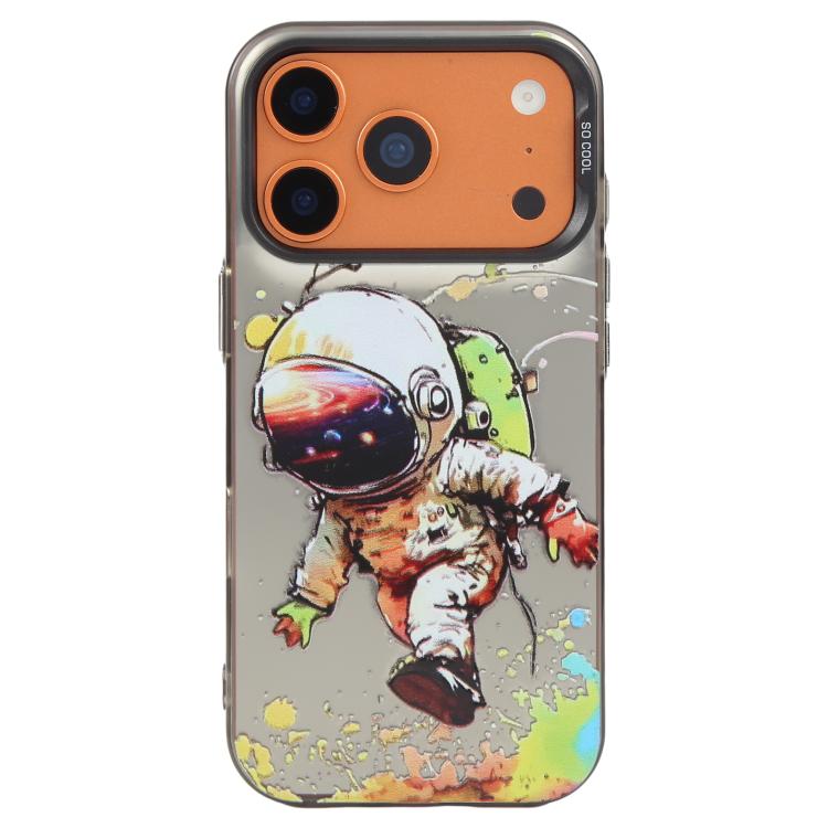 動物柄油絵シリーズ PC＋TPUスマホケース、iPhone 17 Pro用